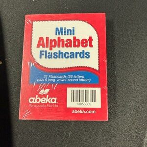 Abeka Mini Alphabet Flashcards NIP